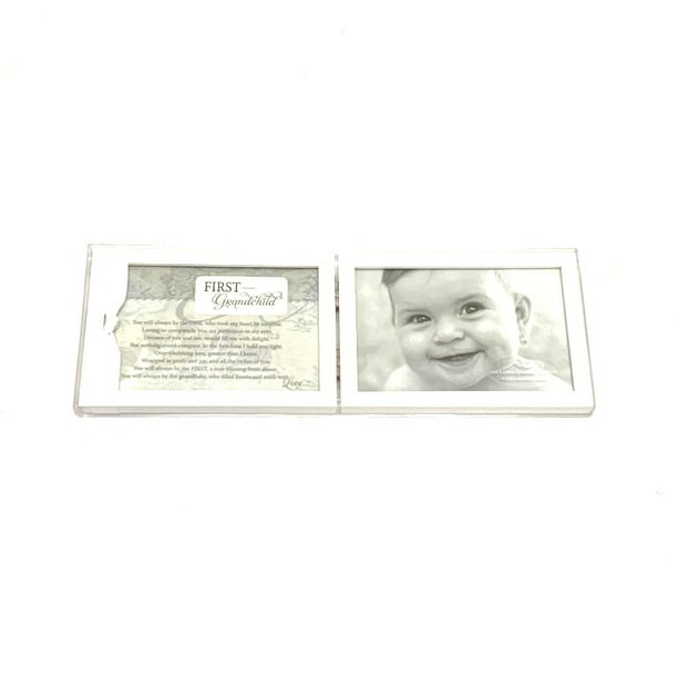 Holds 3 Photo Grandbaby Poem 8 x 10 Inch Distressed Gray Picture Frame Holds 3 Photo Grandbaby Poem 8 x 10 Inch Distressed Gray Picture Frame